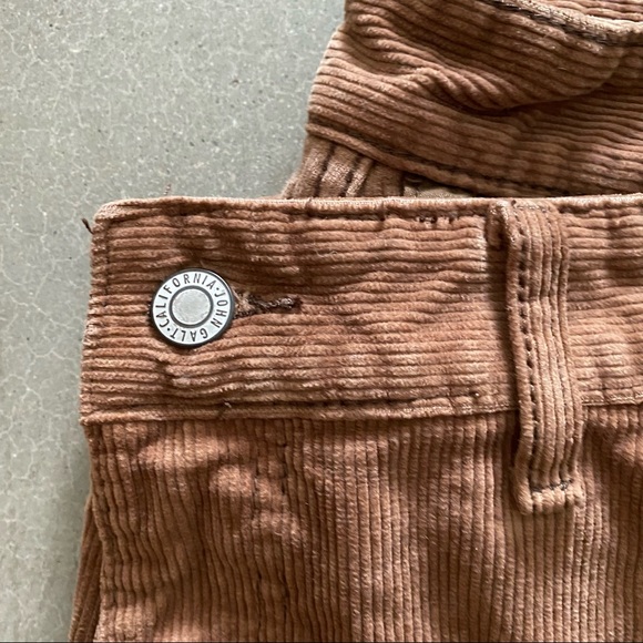 brandy brown mid rise flare cords - Picture 2 of 4